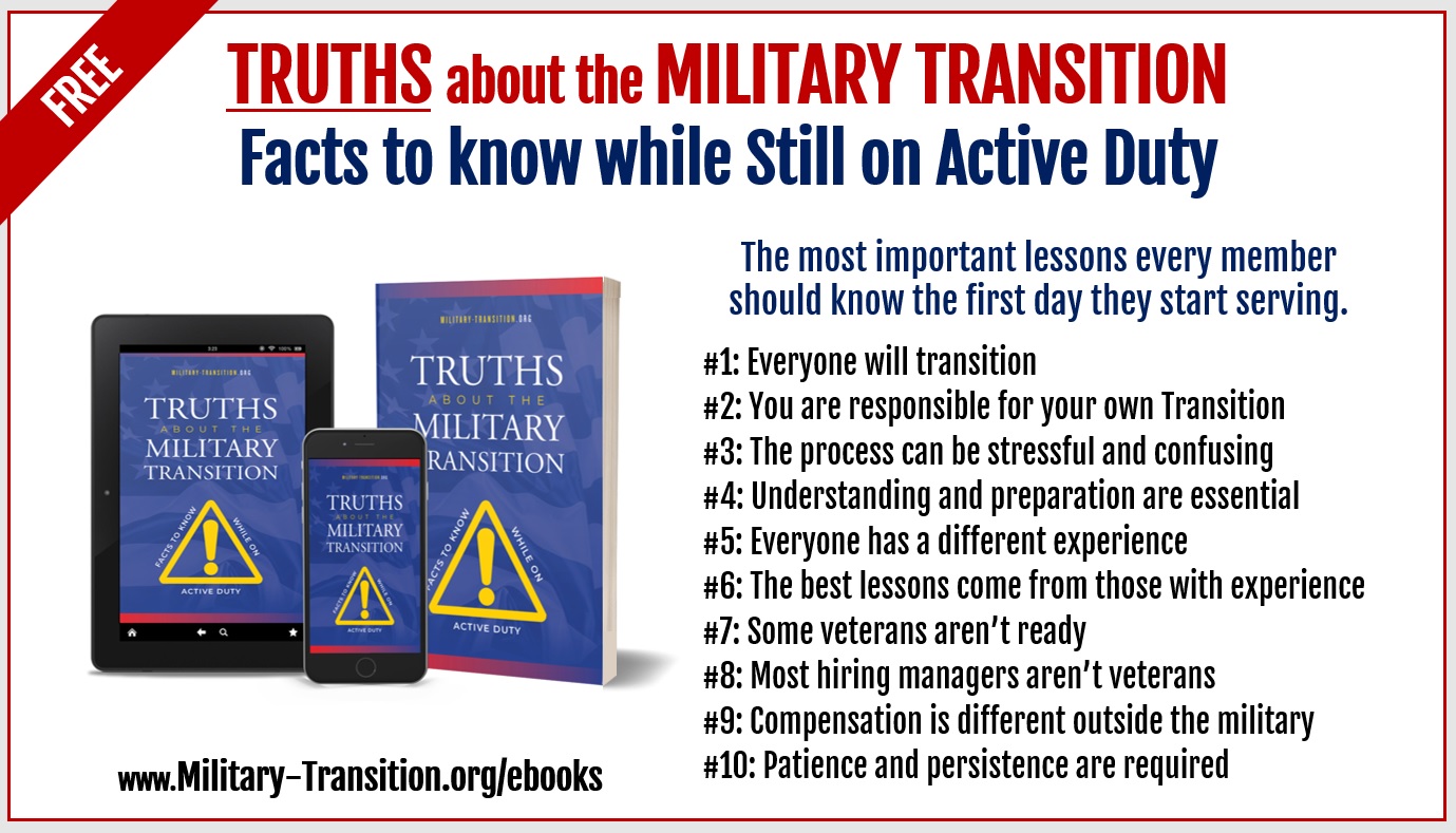 free book about the military to civilian career transition